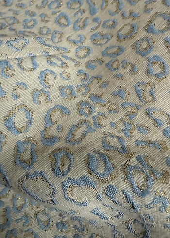 Kadın Mavi Etek ve Desenli Ceket Takım abiye etek ceket - Görsel 8