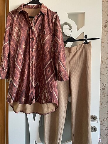 Diğer İkili takım eşofman takımı tesettür gömlek pantolon