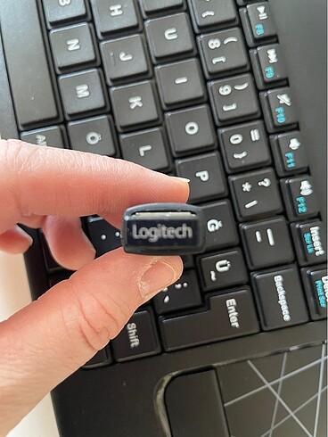 Logitech kablosuz klavye k400 usb alıcı - Görsel 4