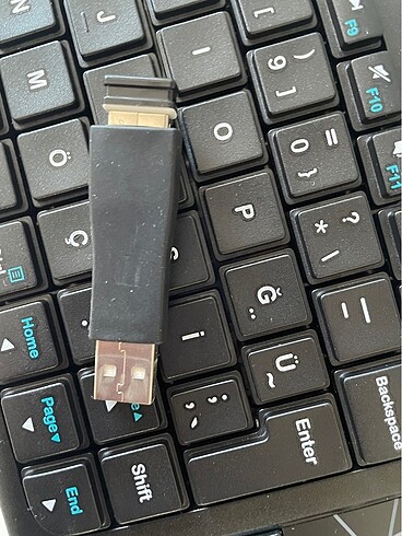 Logitech kablosuz klavye k400 usb alıcı - Görsel 5