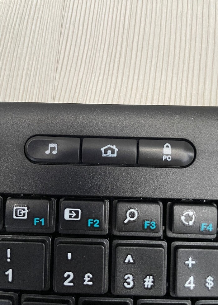 Logitech kablosuz klavye k400 usb alıcı - Görsel 3