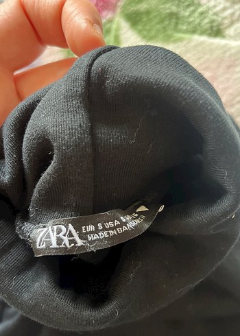 Siyah Yüksek Yakalı Uzun Kesim Kolsuz Kadın Yelek - Görsel 2