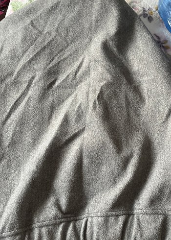 Gri Düğmeli Kadın Ceket - Görsel 7