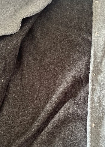 Gri Düğmeli Kadın Ceket - Görsel 3