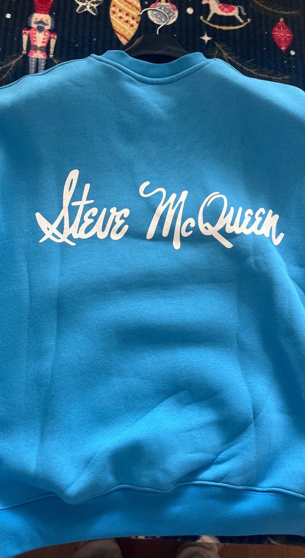 Mavi Kadın Sweatshirt, Baskılı, Uzun Kollu - Görsel 5