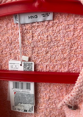 Pembe Mini Örgü Kadın Kazak - Görsel 3