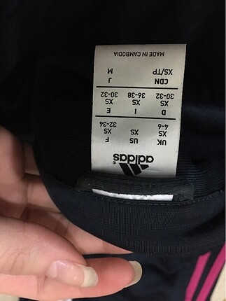 xs Beden lacivert Renk Adidas eşofman takımı