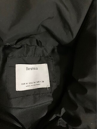 m Beden Bershka şişme mont