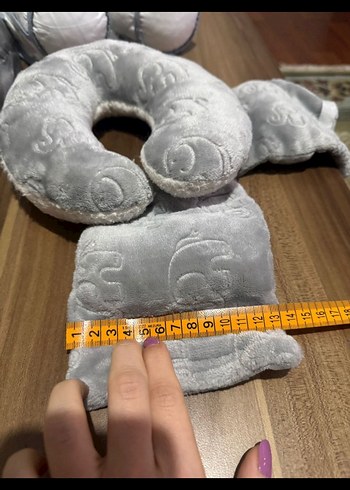 Otokoltuk bebek yastığı & kemer koruyucu - Görsel 3