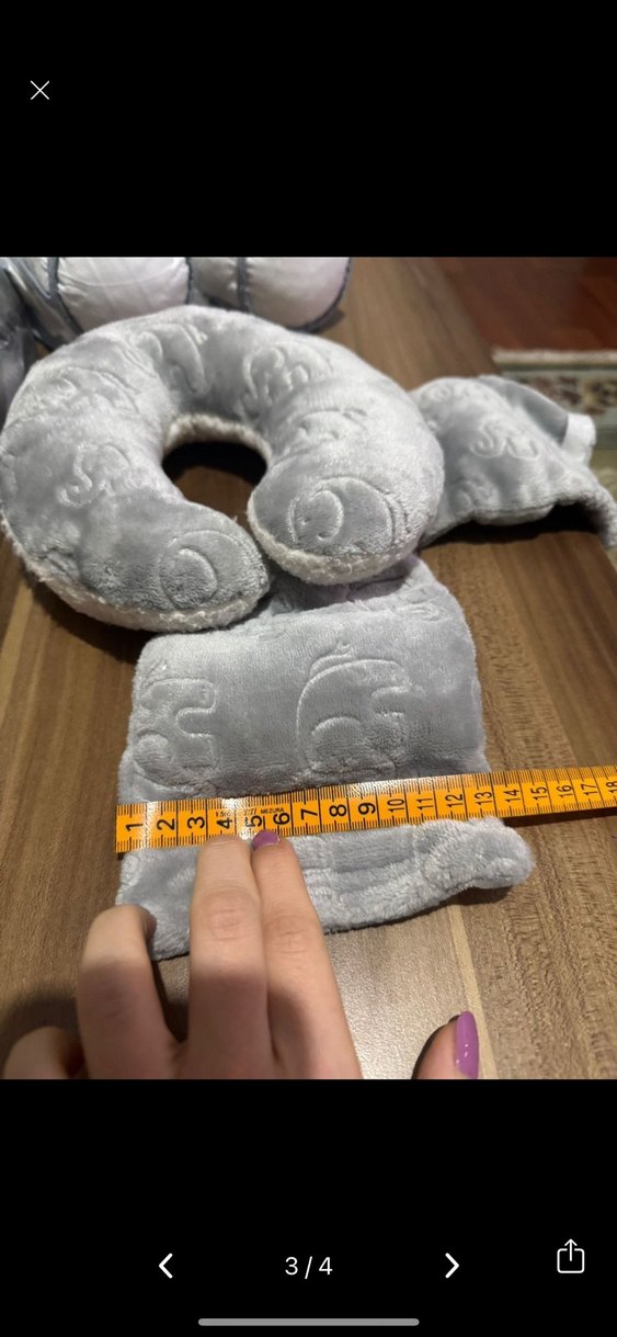 Otokoltuk bebek yastığı & kemer koruyucu - Görsel 3