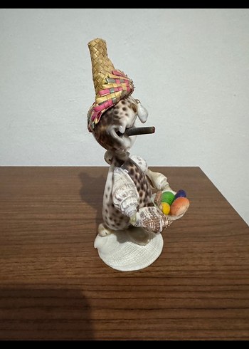 Deniz kabuk adam dekoratif biblo - Görsel 2
