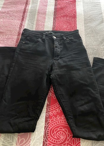 Siyah Kadın Denim Skinny Jean