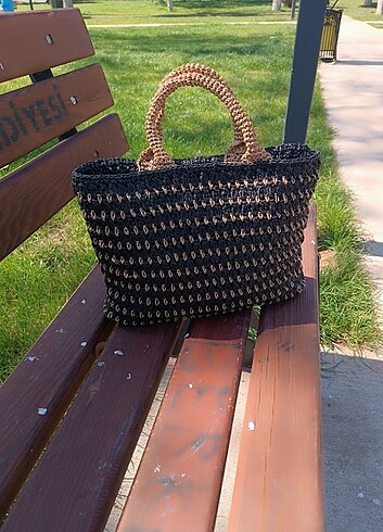  Beden siyah Renk Yazlık çanta 