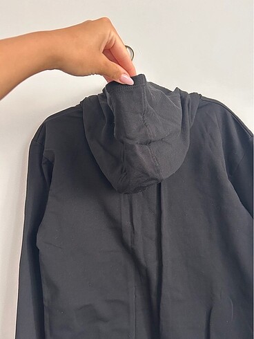13-14 Yaş Beden siyah Renk Sweatshirt