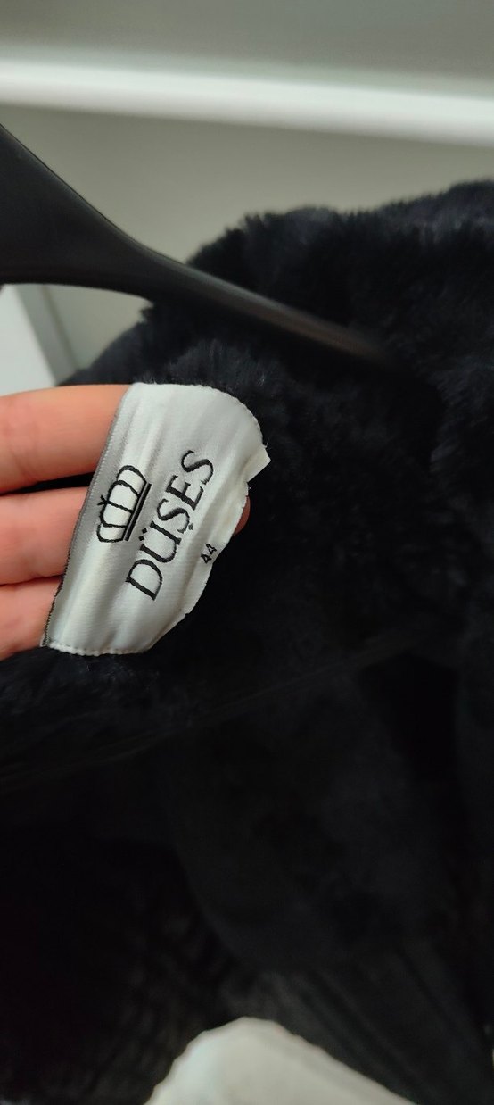 Siyah  Kadın Mont - Görsel 5