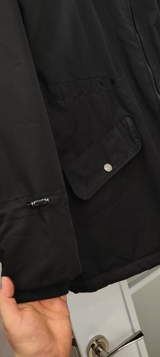 Siyah  Kadın Mont - Görsel 4