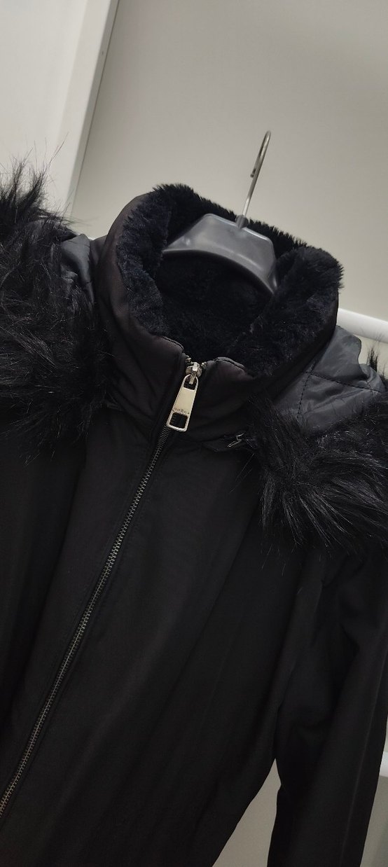 Siyah  Kadın Mont - Görsel 3