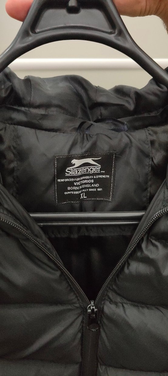 Slazenger Siyah Erkek Mont - Görsel 4