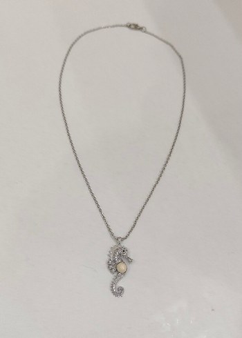 Denizatı Figürlü Lületaşlı Kolye - Görsel 3