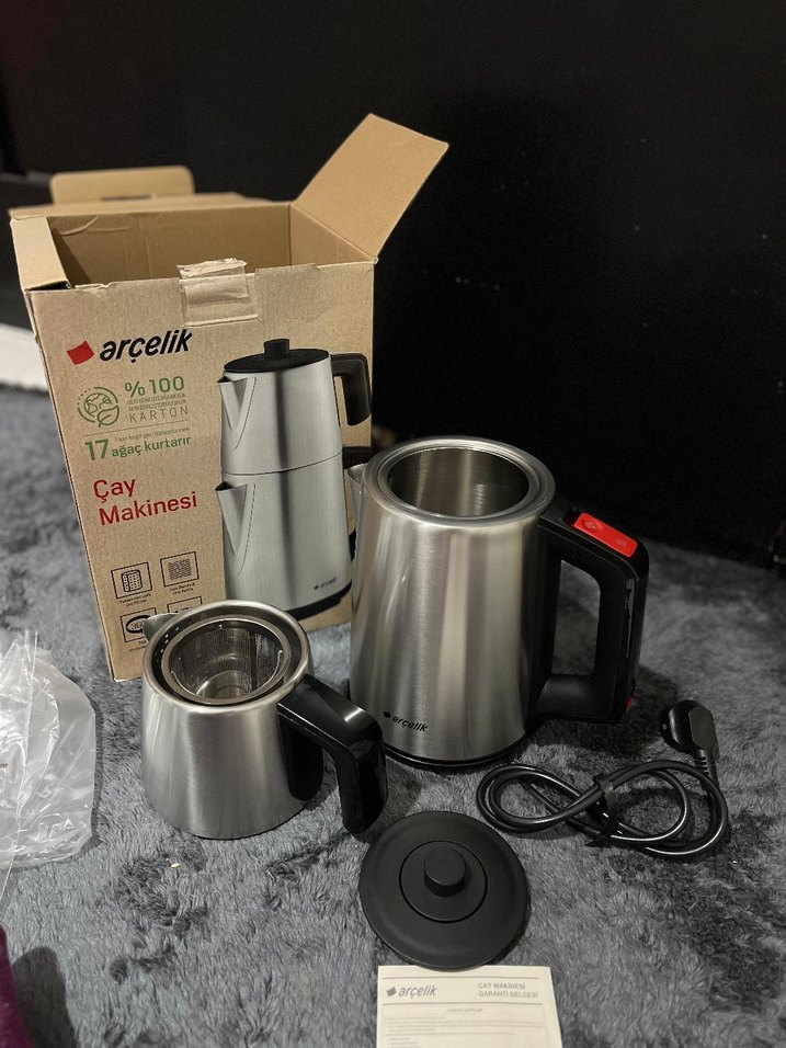 Arçelik Gri Çay Makinesi 1.7L - Görsel 3