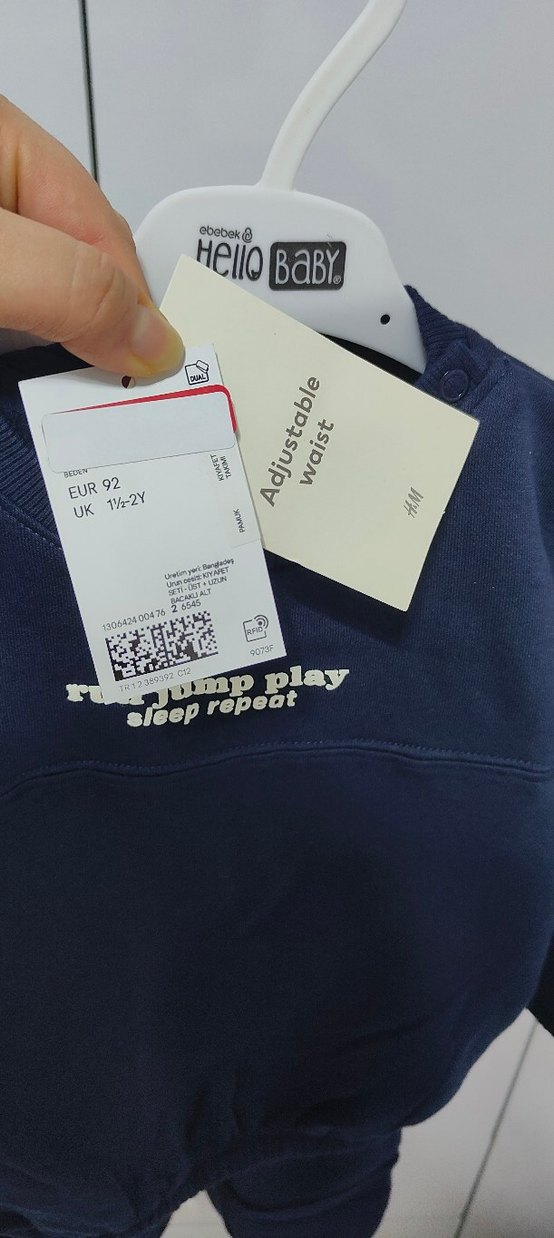 Erkek Çocuk Lacivert Eşofman Takımı - Görsel 3