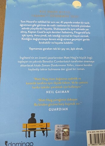 Beden Renk Matt haig zamanı durdurmanın yolları Domingo yayınları