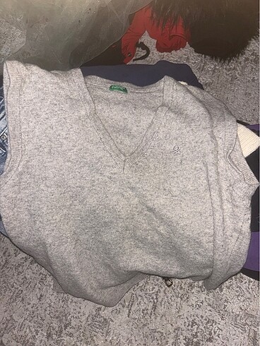 Benetton gri süveter