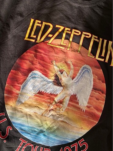 m Beden led zeppelin tshirt