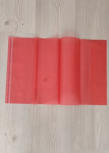 30 ADET ŞEFFAF RENKLİ HAZIR YAPIŞKANLI DEFTER KABI - Görsel 8