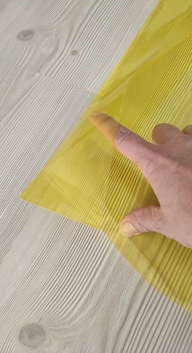 30 ADET ŞEFFAF RENKLİ HAZIR YAPIŞKANLI DEFTER KABI - Görsel 5