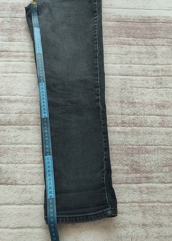 Antrasit Kadın Denim Pantolon - Görsel 6