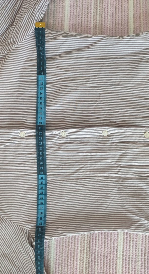 Düğmeli, Uzun Kollu Gömlek - Görsel 5