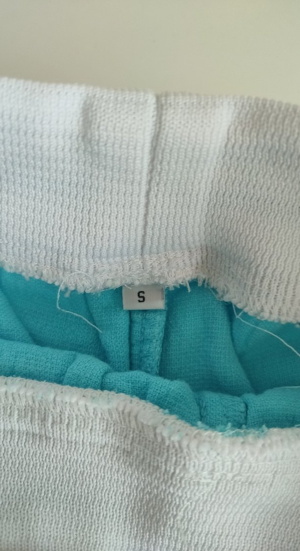 Turkuaz Kadın Havlu Şort - Görsel 2