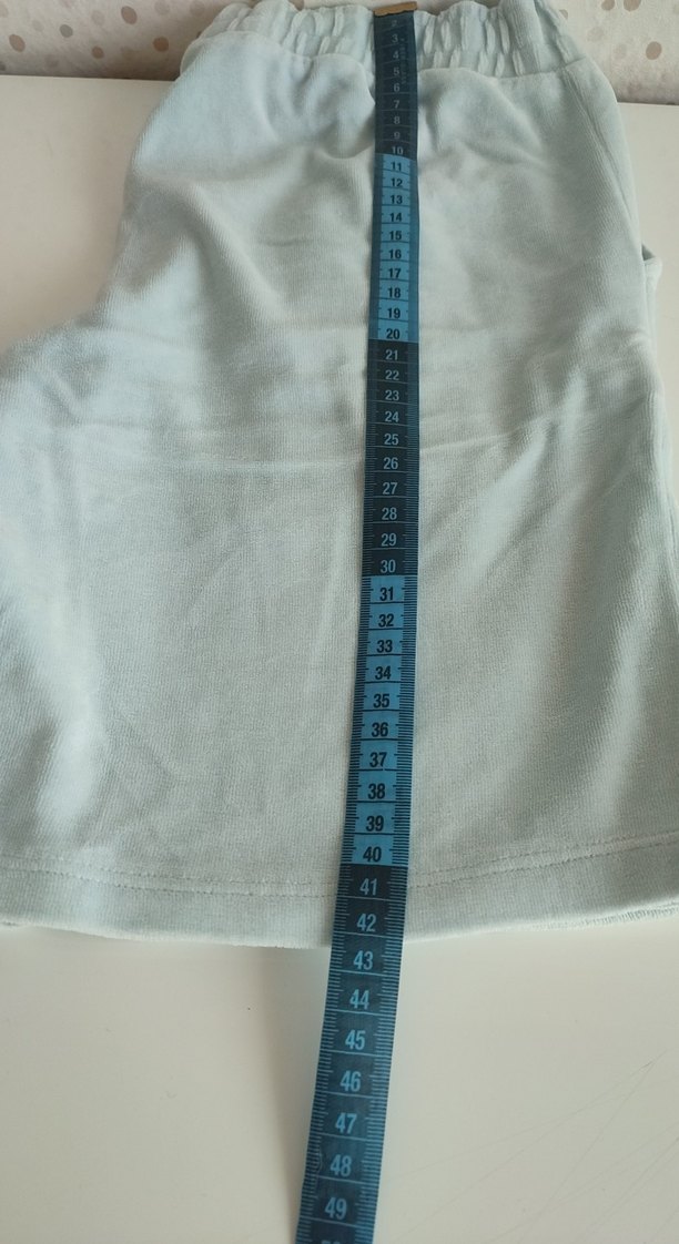 Mavi Pastel Renk Şort - Görsel 5