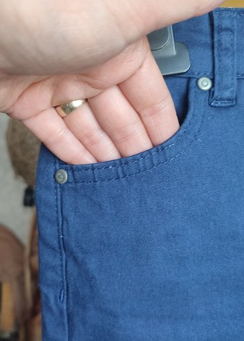 Limon Company Lacivert Mini Denim Etek