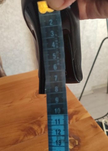 Parlak Siyah Stiletto Topuklu Kadın Ayakkabı - Görsel 5