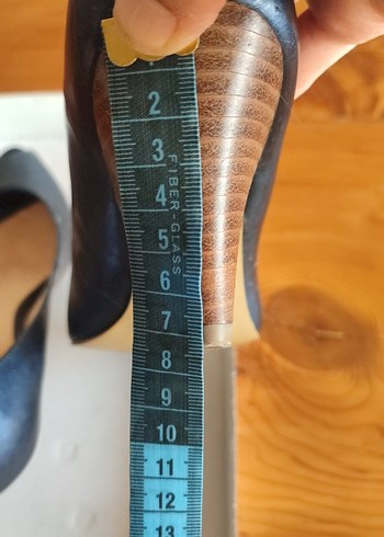 37 Beden Mavi Parlak Kadın Stiletto