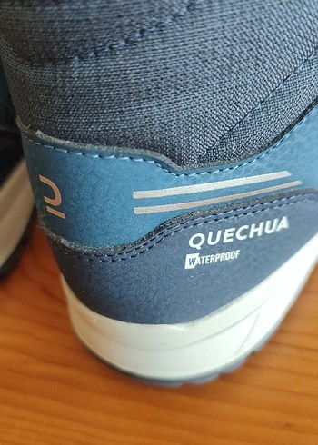 Su Geçirmez Outdoor Deri Kar Botu - Lacivert - Görsel 9