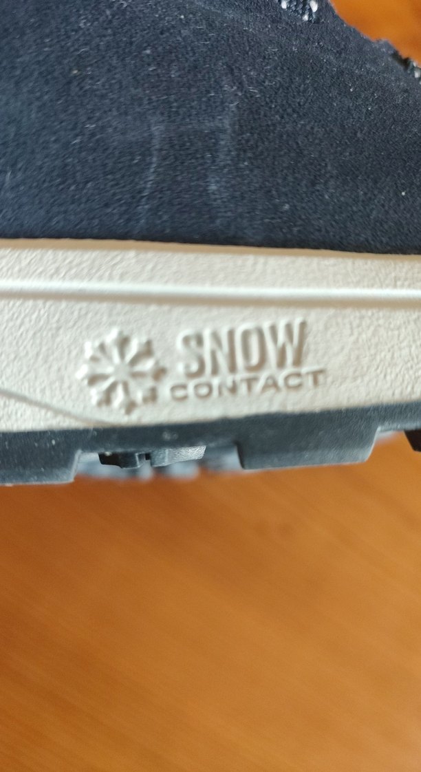 Su Geçirmez Outdoor Deri Kar Botu - Lacivert - Görsel 5