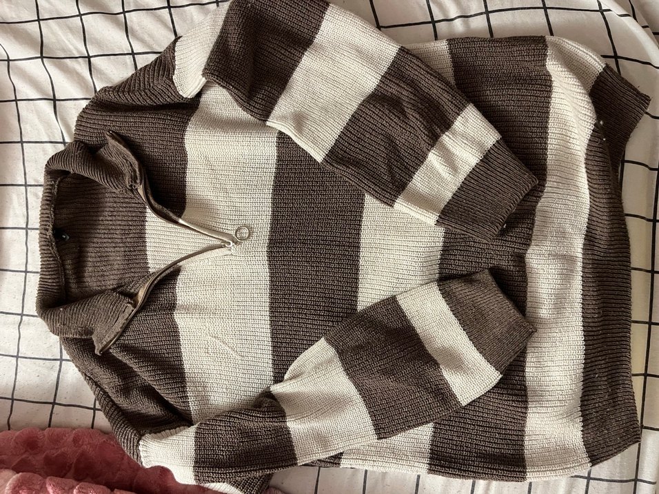 Çizgili Kazak - Görsel 2