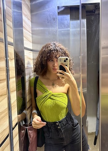 Tek omuz bluz - Görsel 2