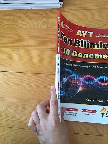  Beden Aydın Yayınları Ayt Fen Branş Denemesi