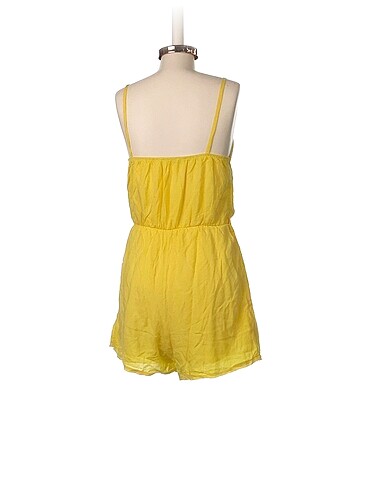 m Beden Vintage Love Kısa Tulum %70 İndirimli.