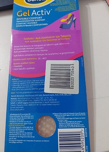 Scholl Scholl Gel Activ