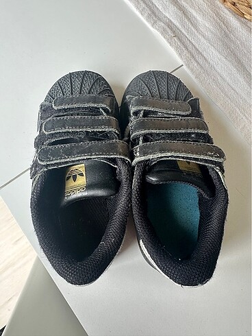 25 Beden siyah Renk Çocuk adidas superstar