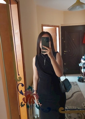 Siyah Elbise - Görsel 2