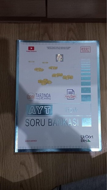 ÜçDörtBeş Ayt Fizik Soru Bankası