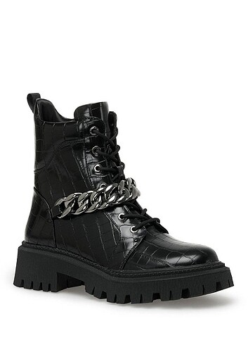 Nine West Siyah Kadın Biker Bot