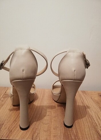 Diğer Nude Platform Topuklu Ayakkabı