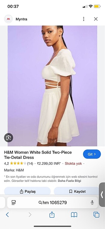 H&M elbise
